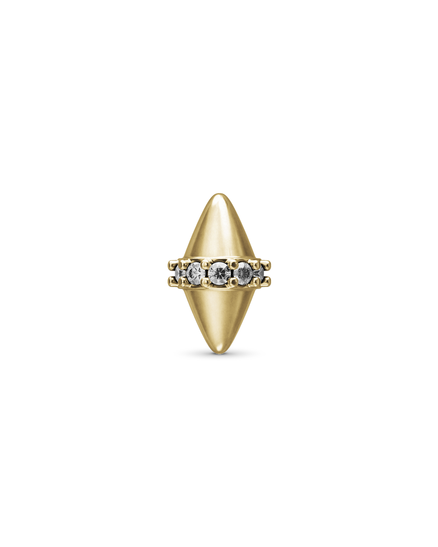 Veronica flatback stud earring - ambi Jewelry