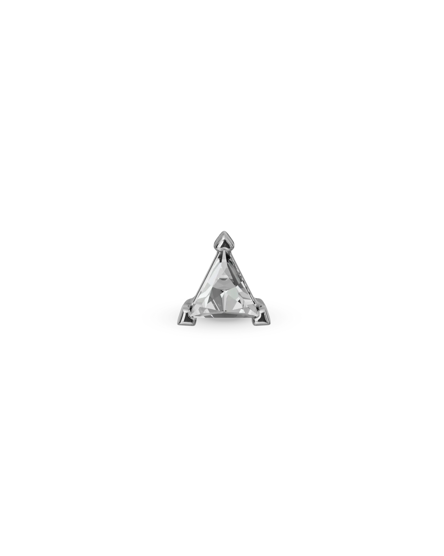 Prism flatback stud earring - ambi Jewelry