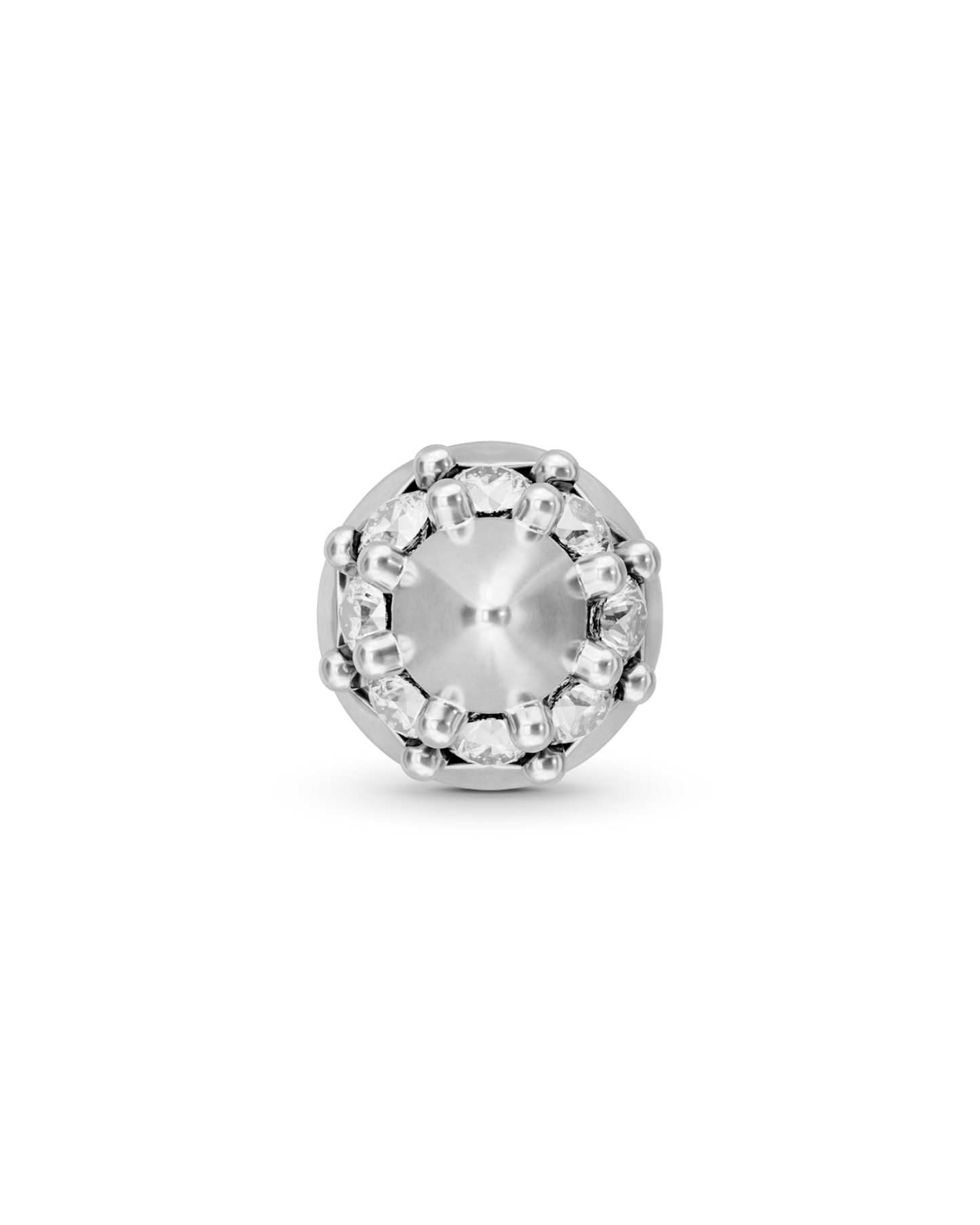Glacier flatback stud earring - ambi Jewelry
