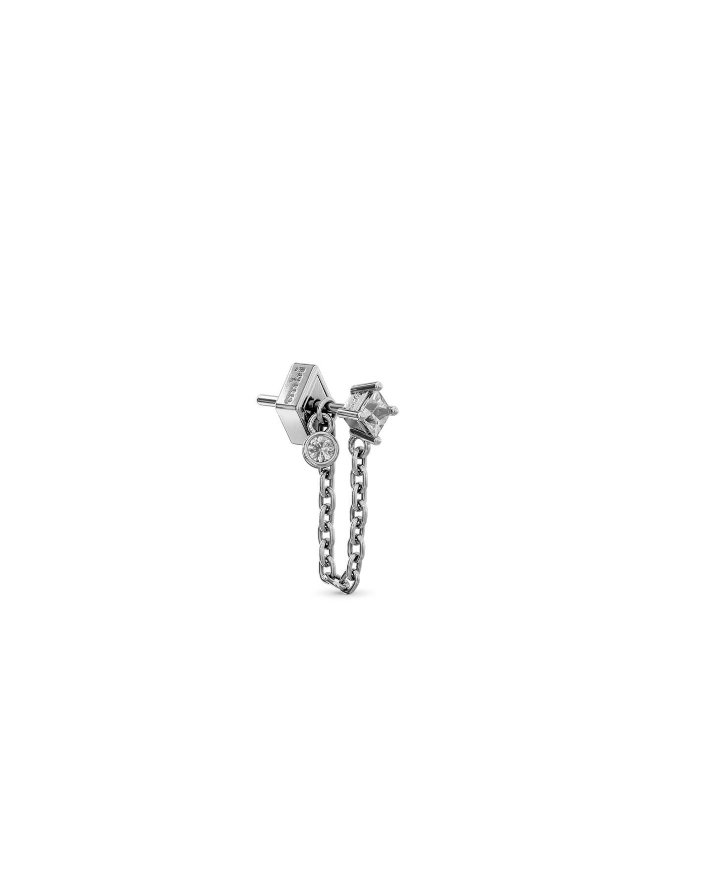 Minuet drop stud earring - ambi Jewelry