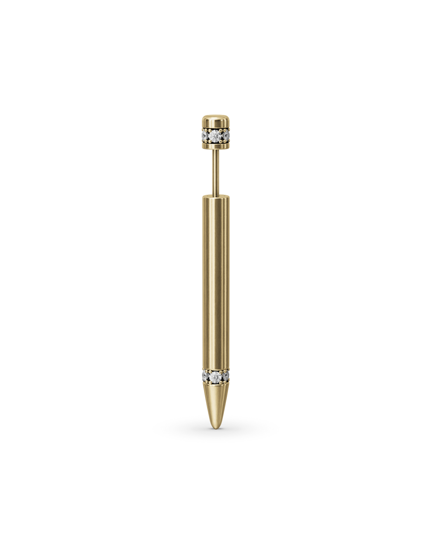 Glacier pin stud earring - ambi Jewelry