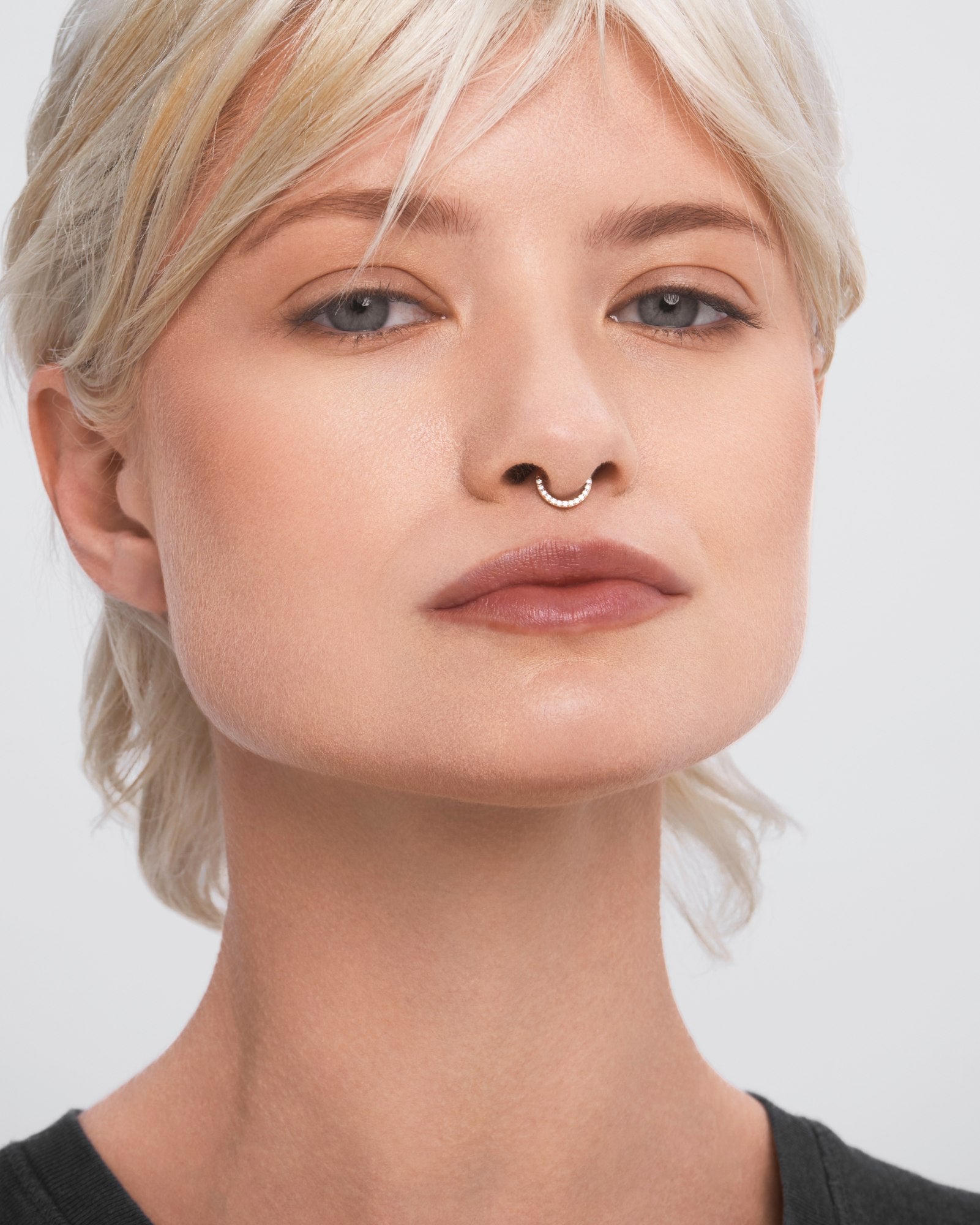 Classic bejewelled clicker ring - ambi Jewelry