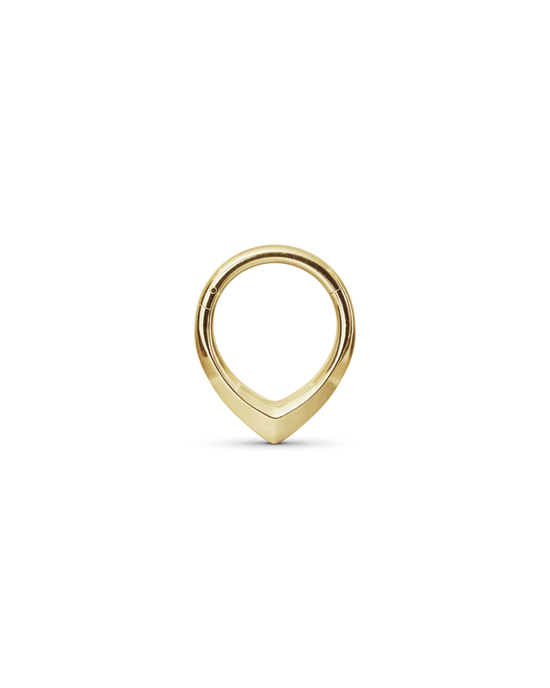 Velvet teardrop clicker