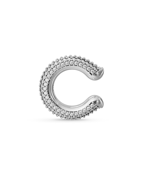 Gloss bejewelled ear cuff - ambi Jewelry
