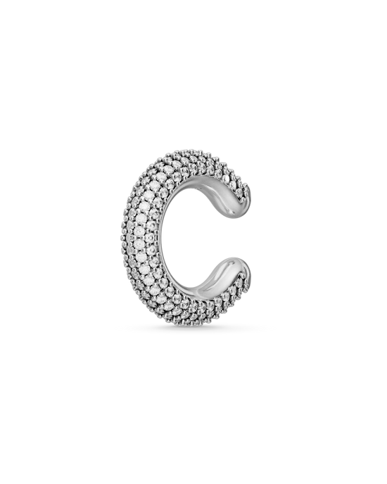Gloss bejewelled ear cuff - ambi Jewelry