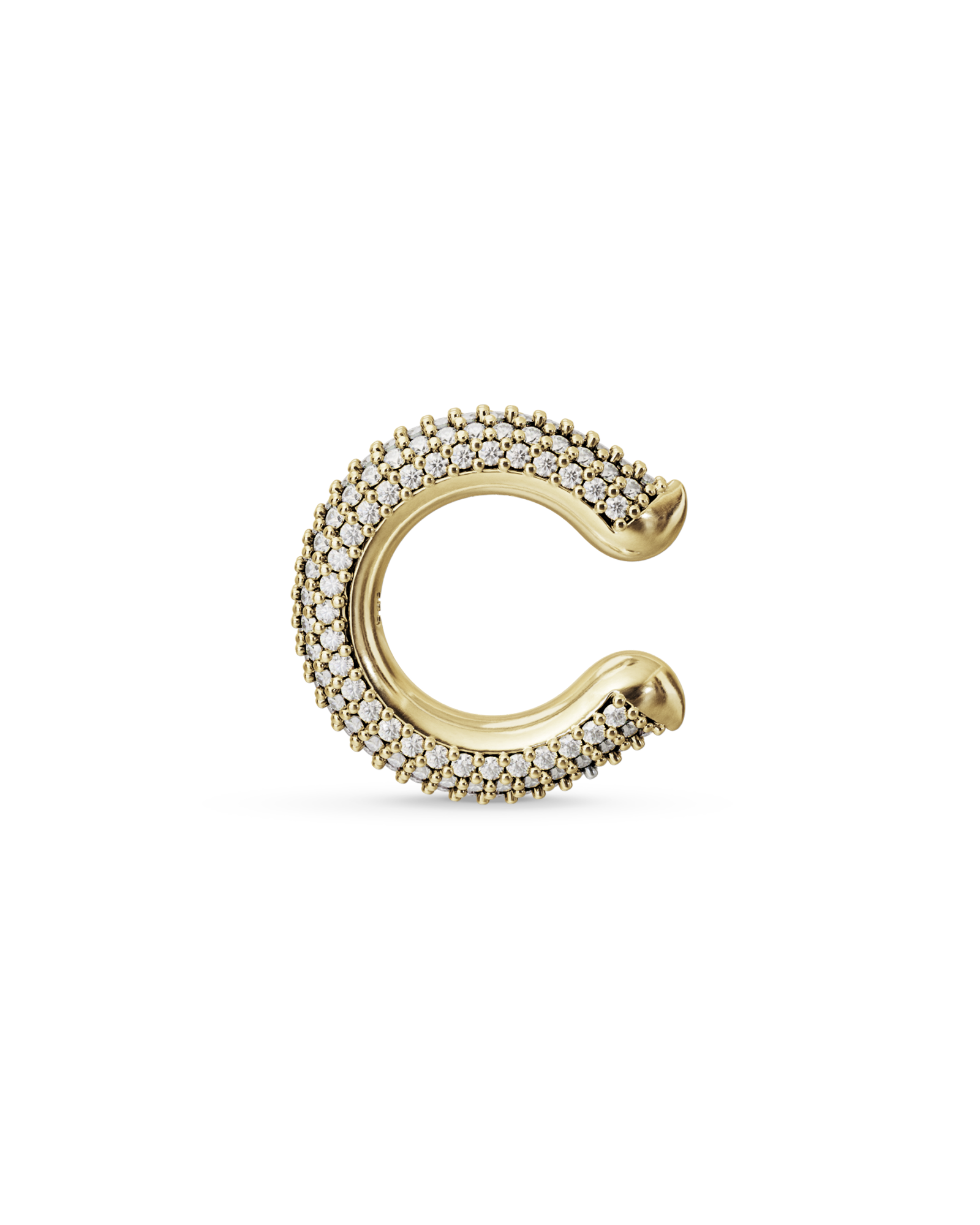 Gloss bejewelled ear cuff - ambi Jewelry