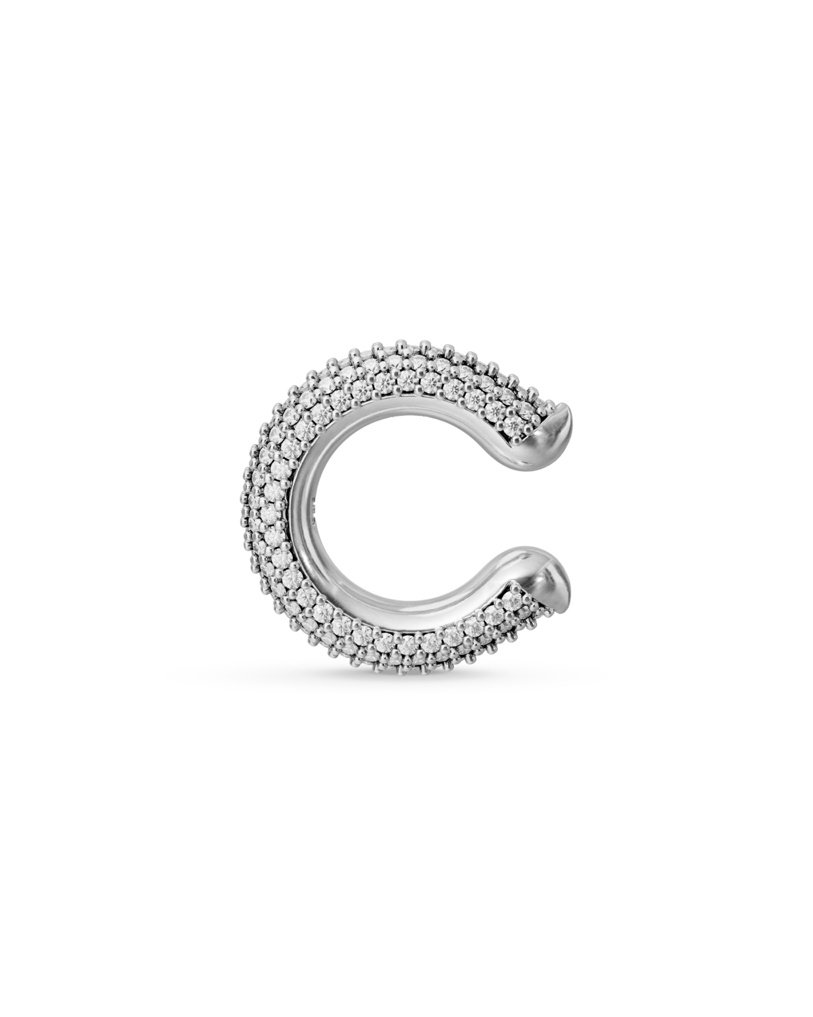 Gloss bejewelled ear cuff - ambi Jewelry