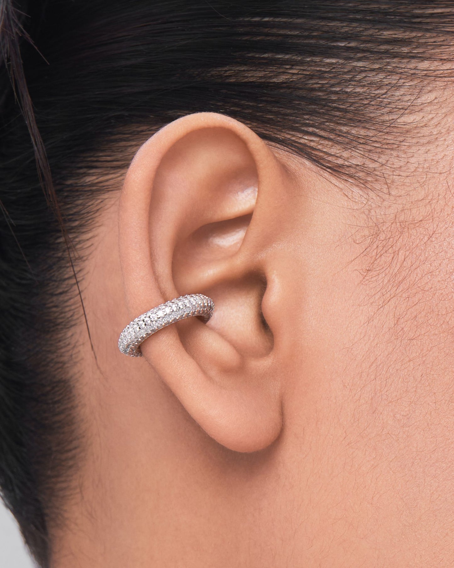 Gloss bejewelled ear cuff - ambi Jewelry