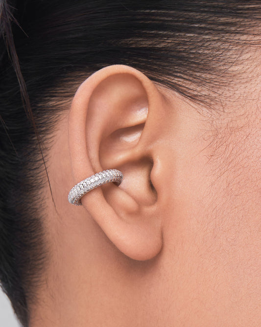 Gloss bejewelled ear cuff - ambi Jewelry