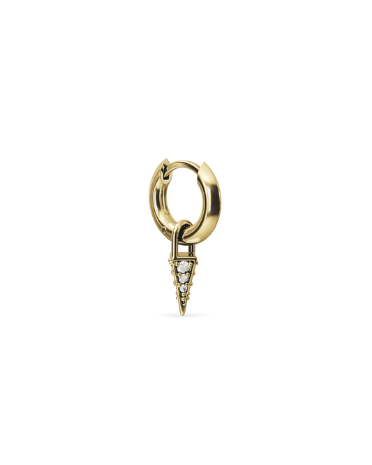 Gradient huggie earring - ambi Jewelry