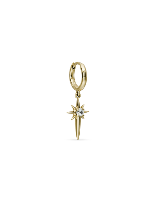 Starling drop huggie earring - ambi Jewelry