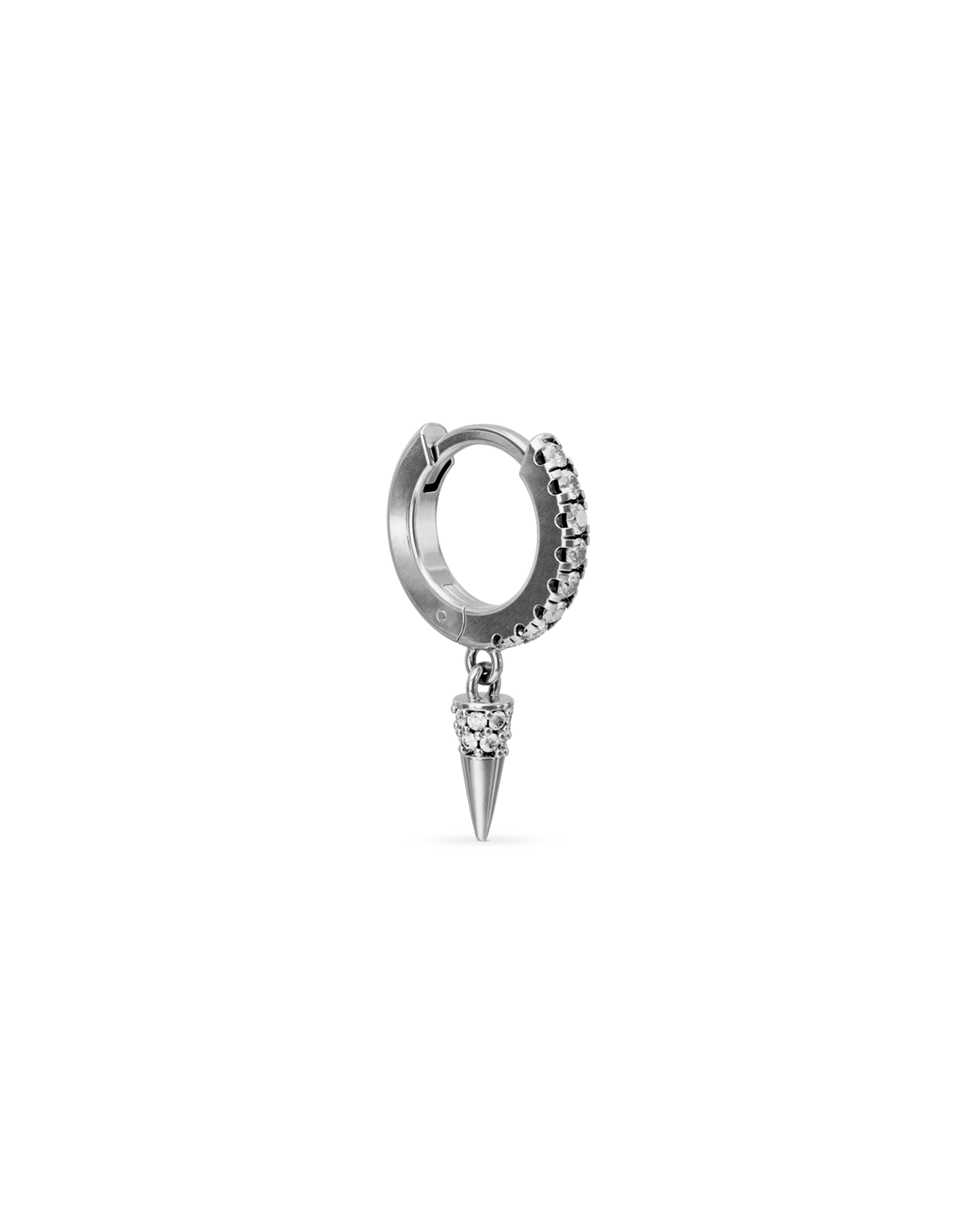 Glacier drop huggie earring - ambi Jewelry