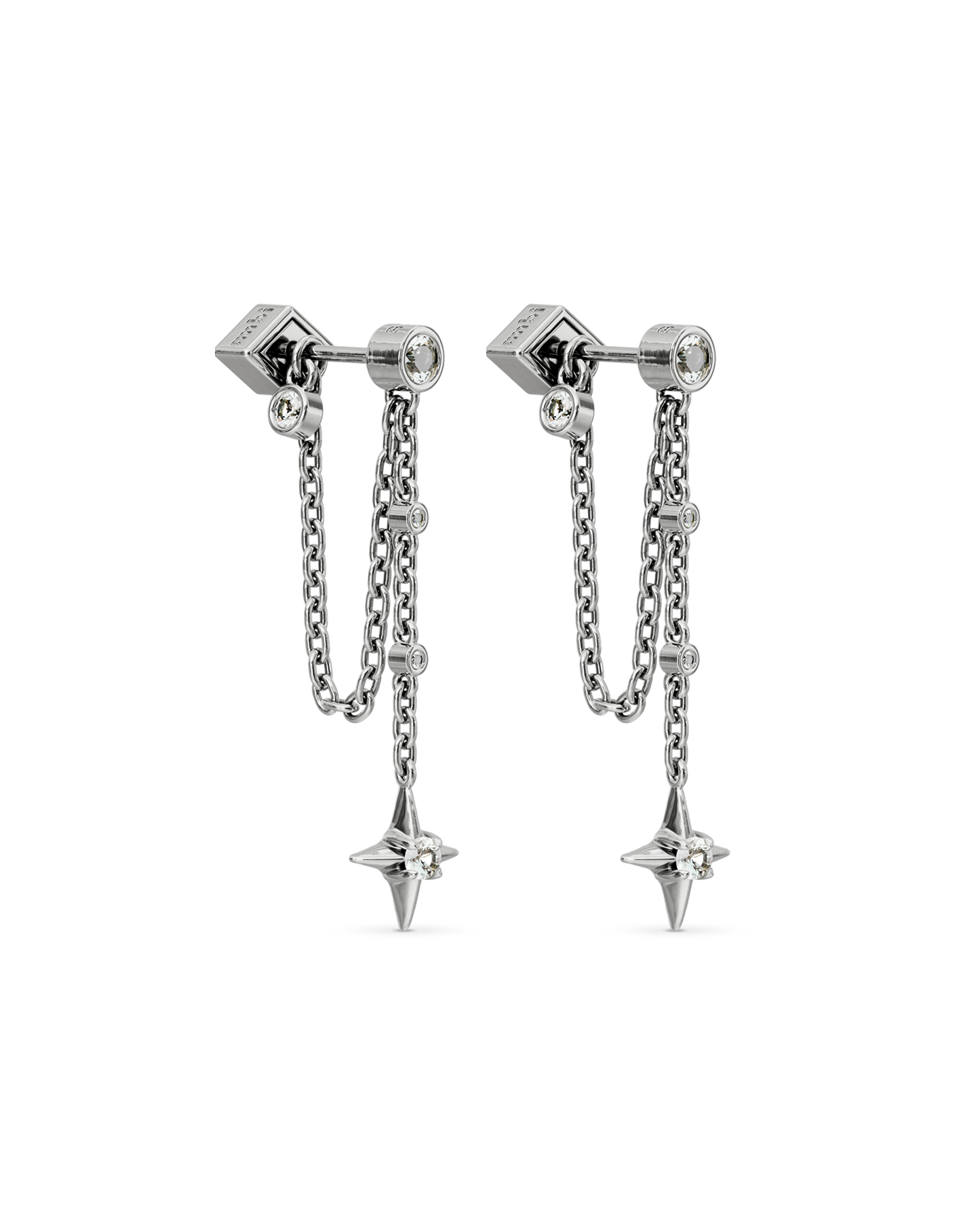 Mist drop stud earrings - ambi Jewelry