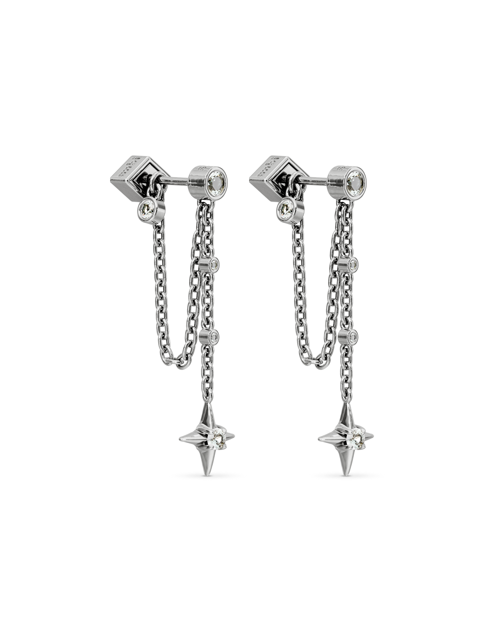 Mist drop stud earrings - ambi Jewelry