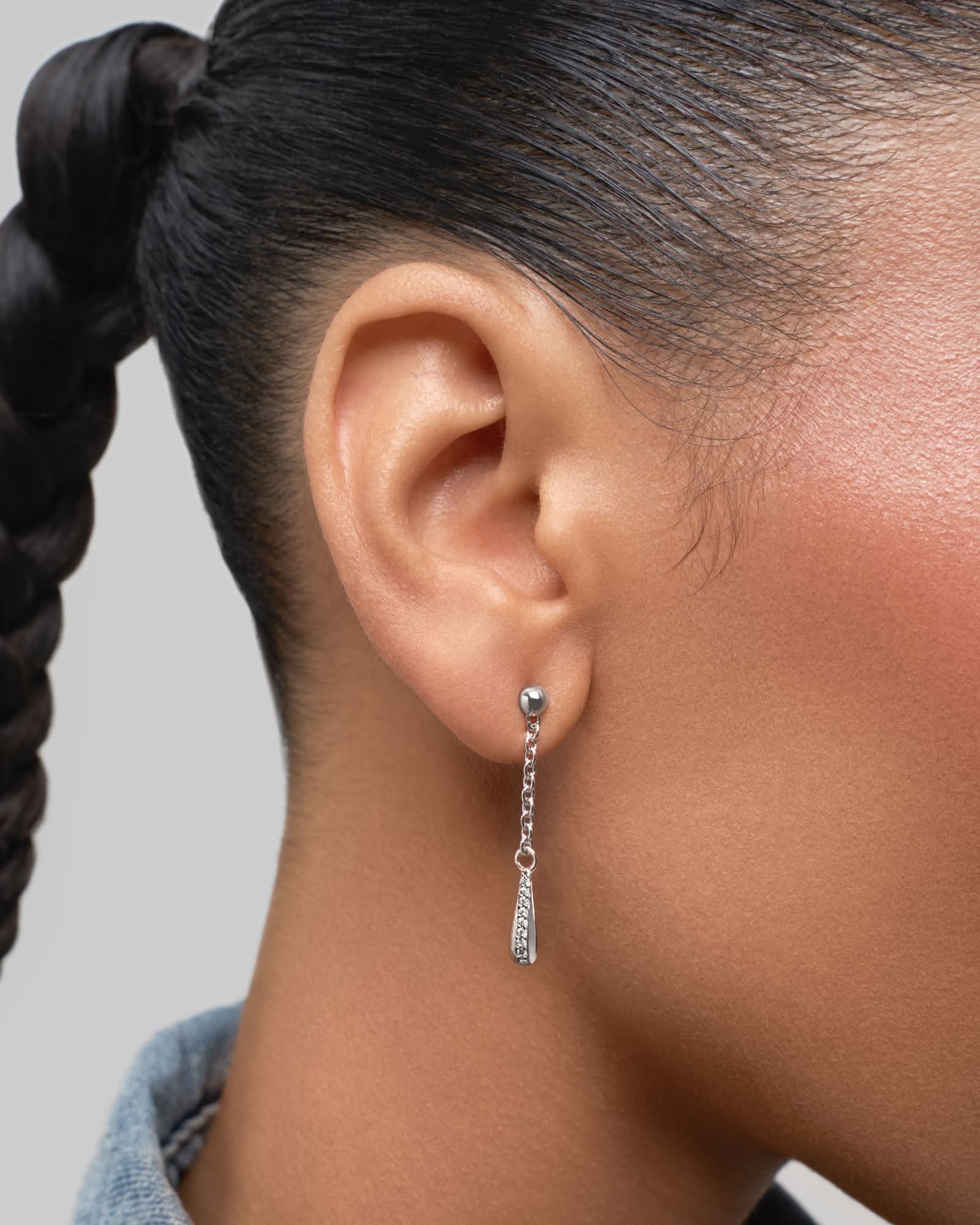 Moondrop stud earrings - ambi Jewelry