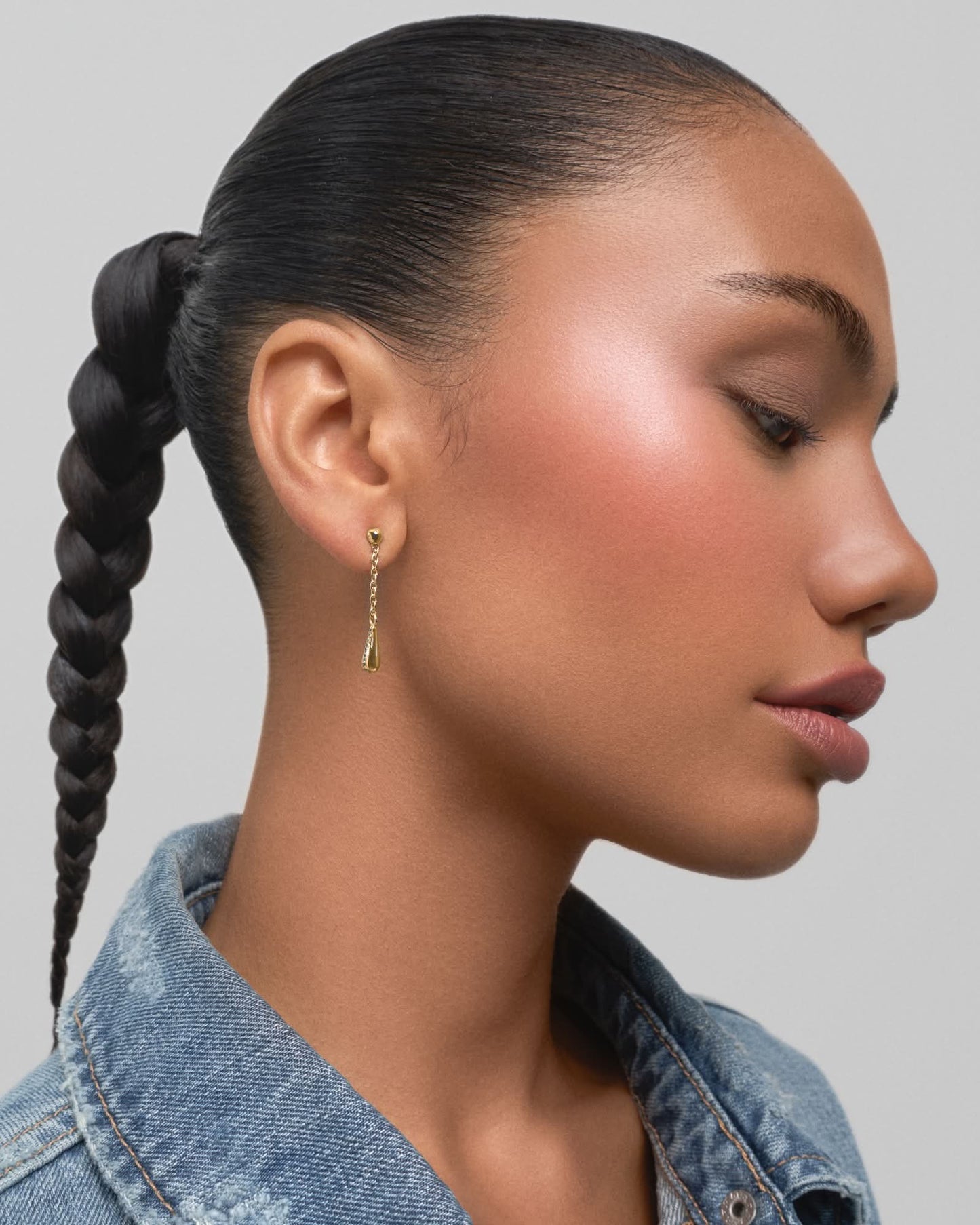 Moondrop stud earrings - ambi Jewelry