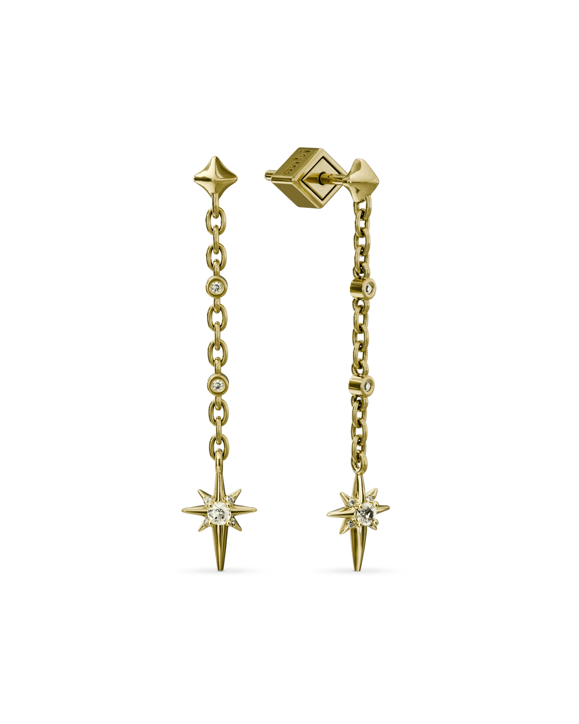 Starling drop stud earrings - ambi Jewelry
