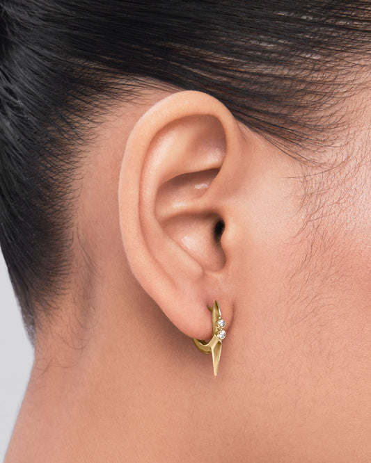 Clio huggie earring - ambi Jewelry