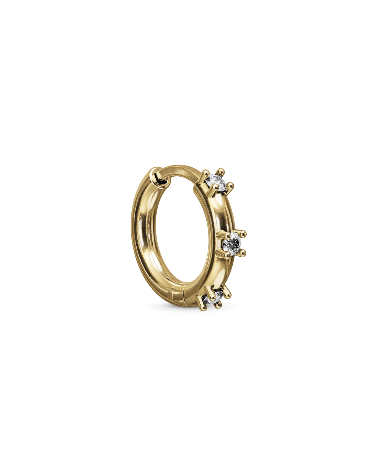 Rouge huggie earring - ambi Jewelry