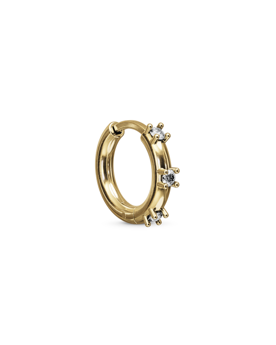 Rouge huggie earring - ambi Jewelry