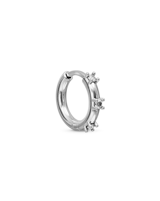 Rouge huggie earring - ambi Jewelry