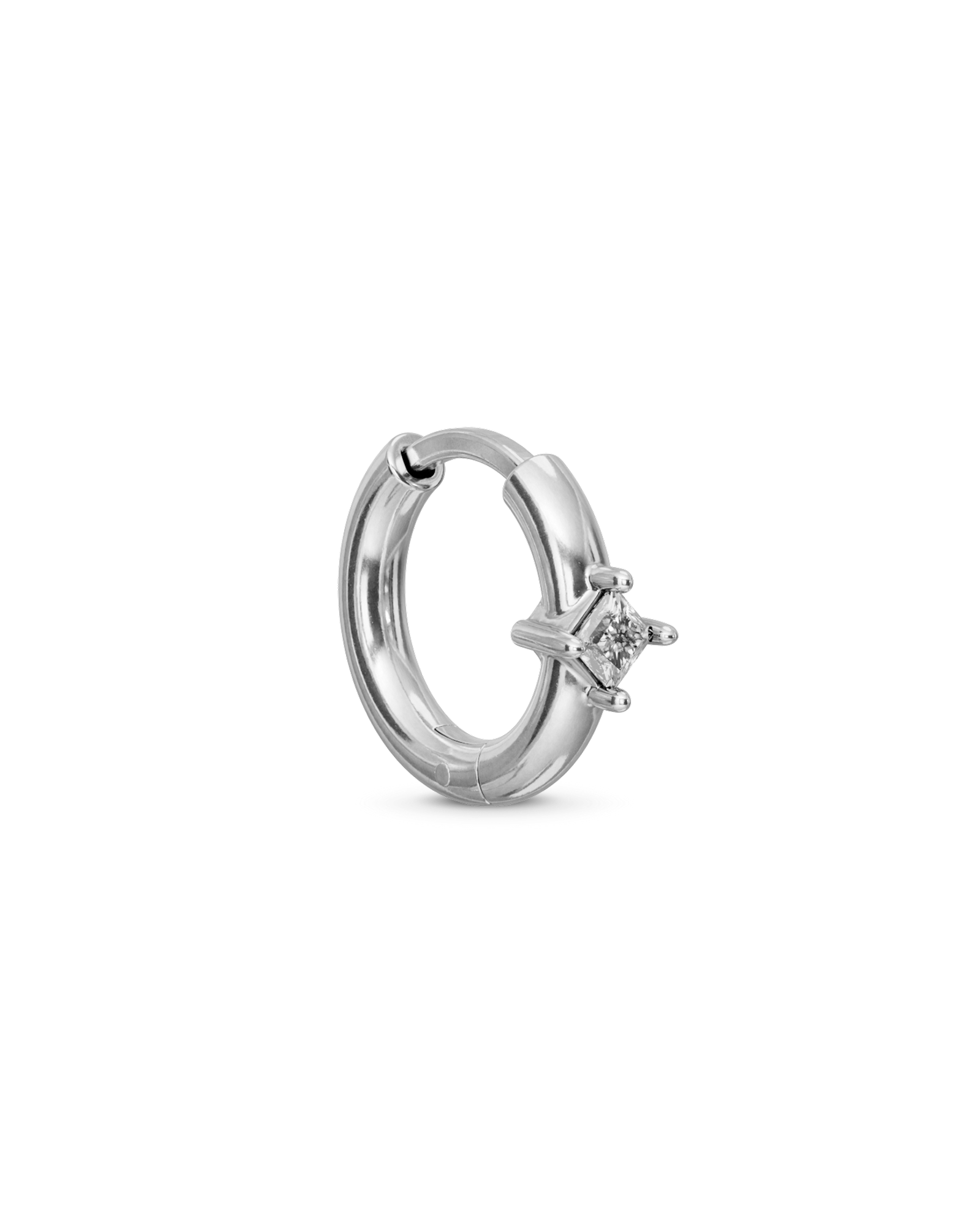 Rosette huggie earring - ambi Jewelry