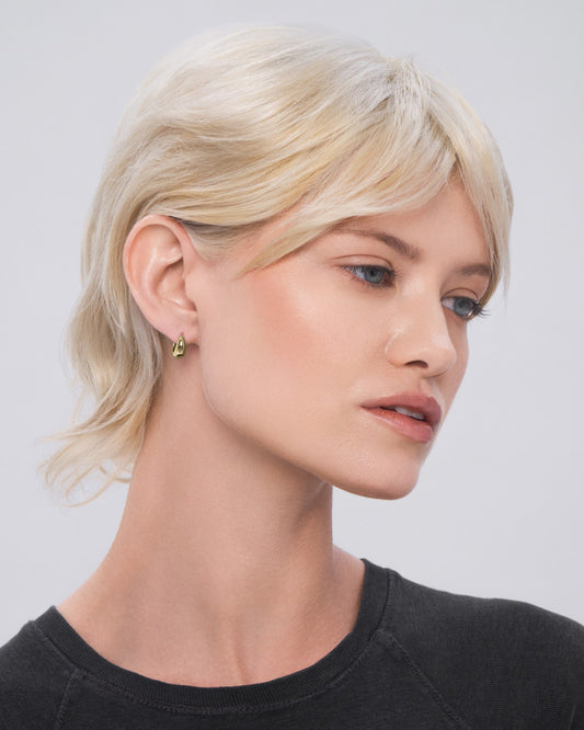 Dome huggie earring - ambi Jewelry