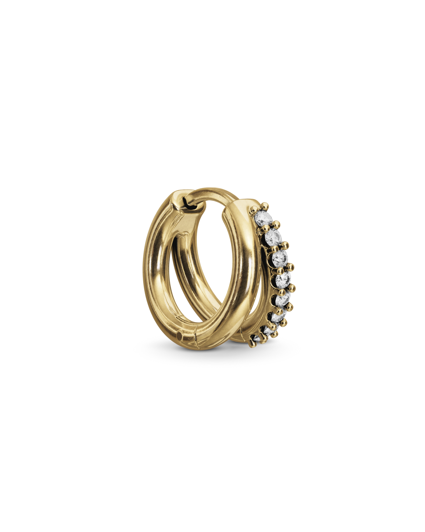 Cecilie huggie earring - ambi Jewelry