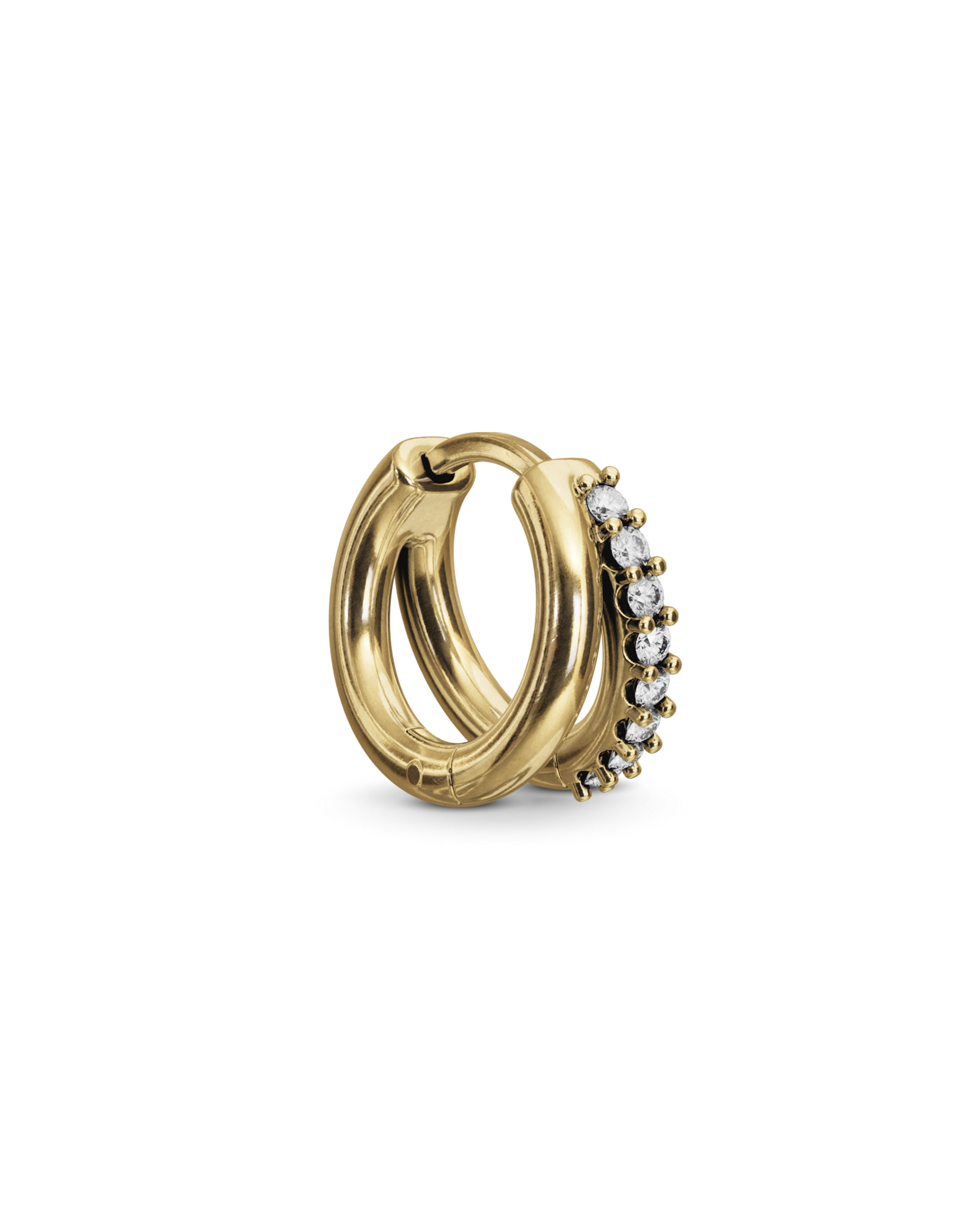 Cecilie huggie earring - ambi Jewelry
