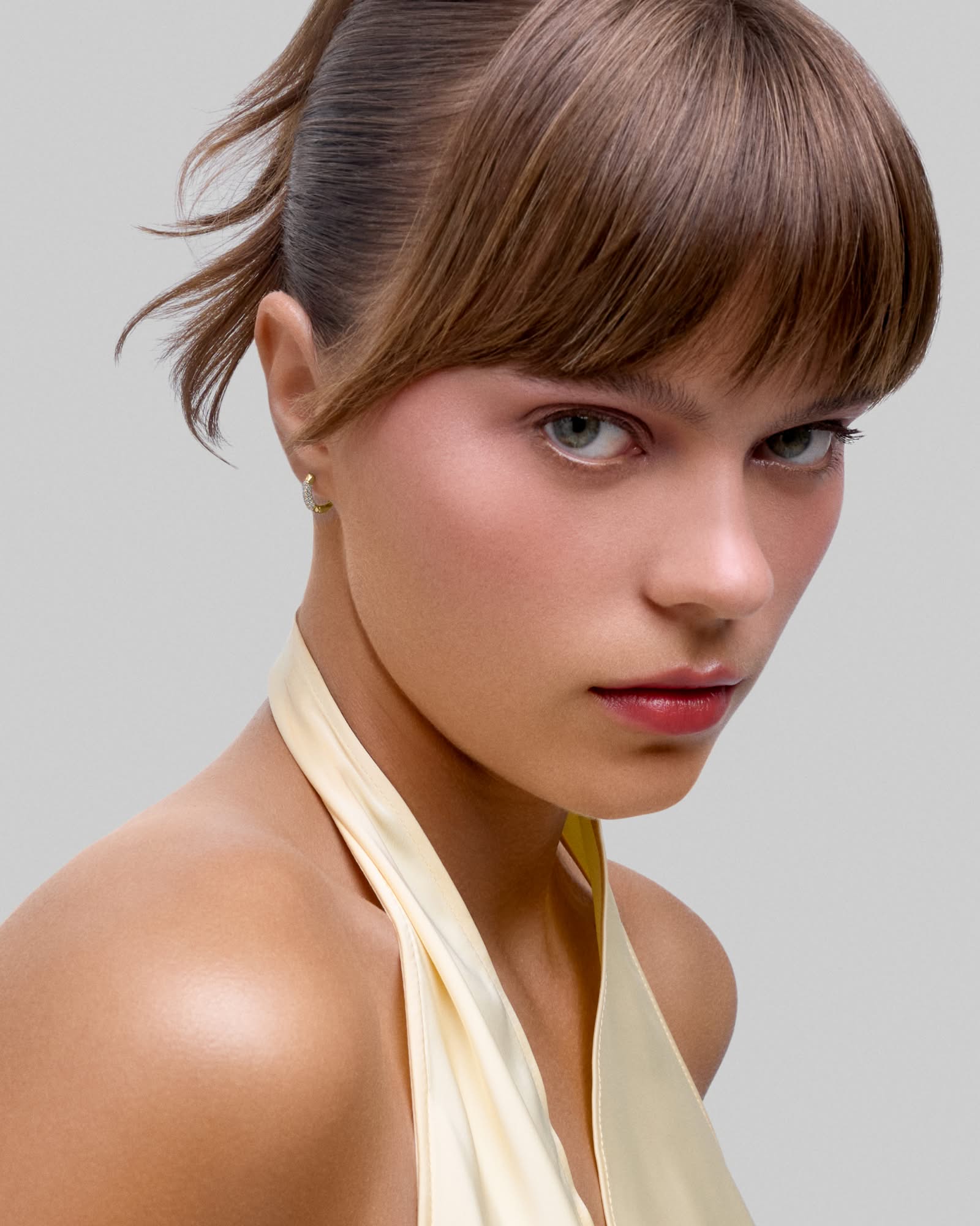 Silk huggie earring - ambi Jewelry