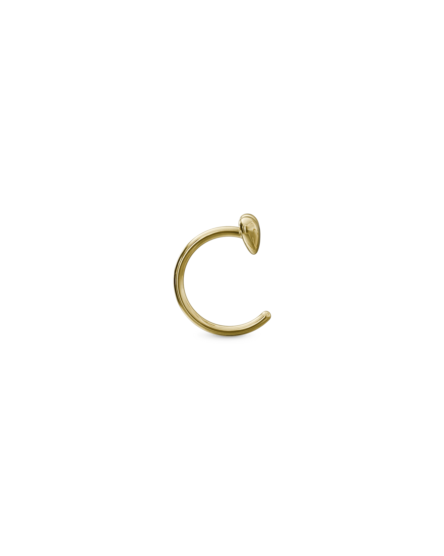 Honey open huggie earring - ambi Jewelry