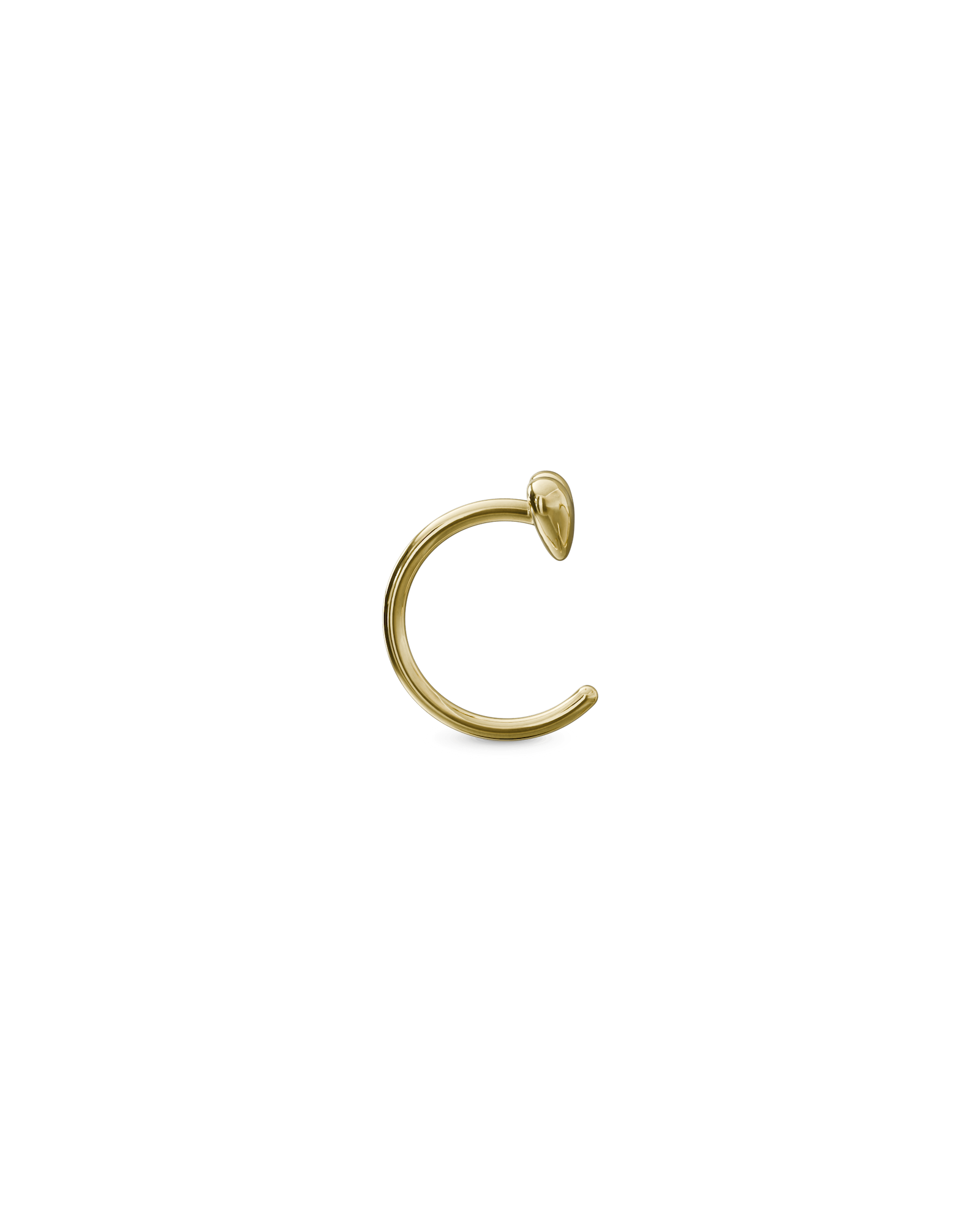 Honey open huggie earring - ambi Jewelry