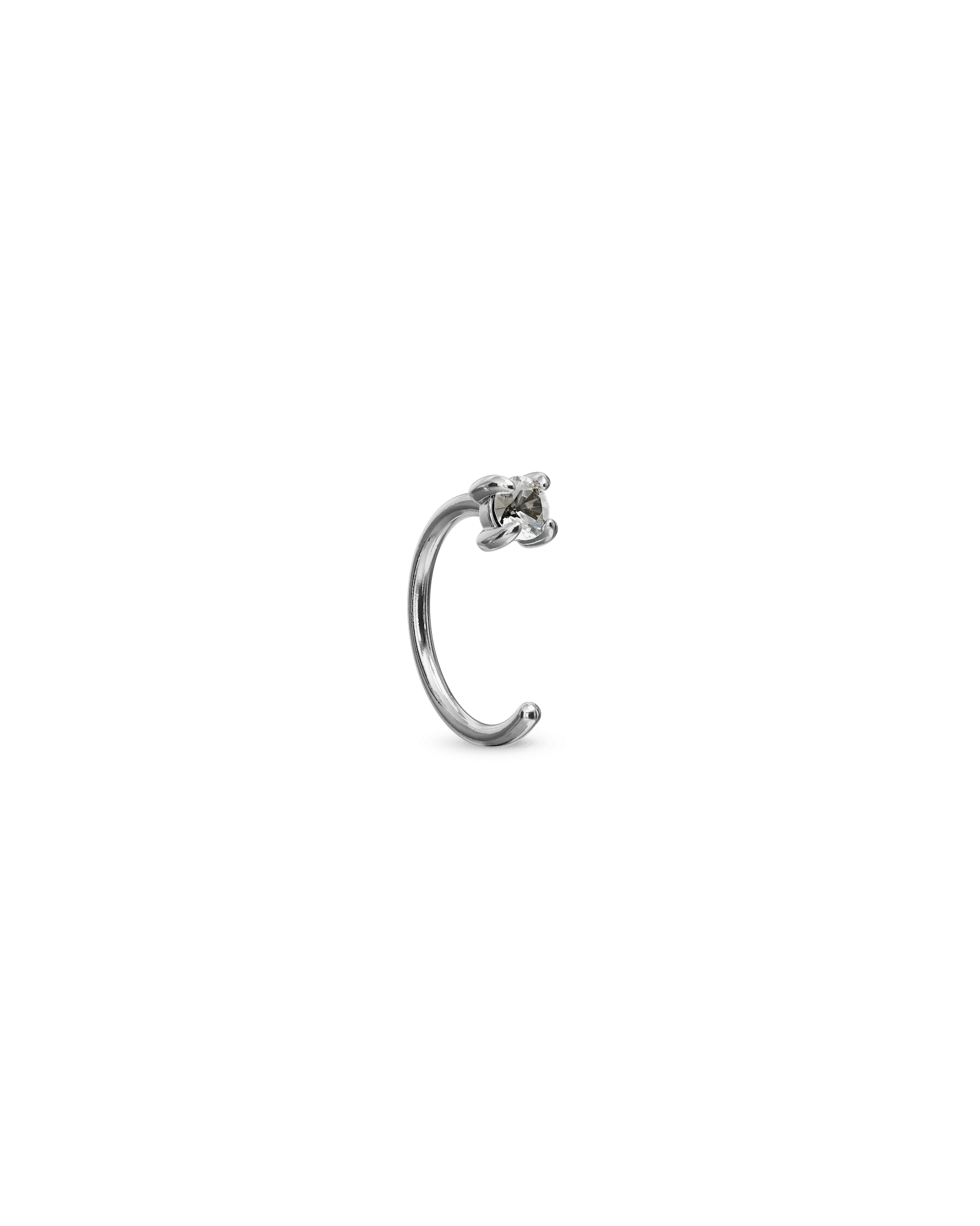 Odette open huggie earring - ambi Jewelry