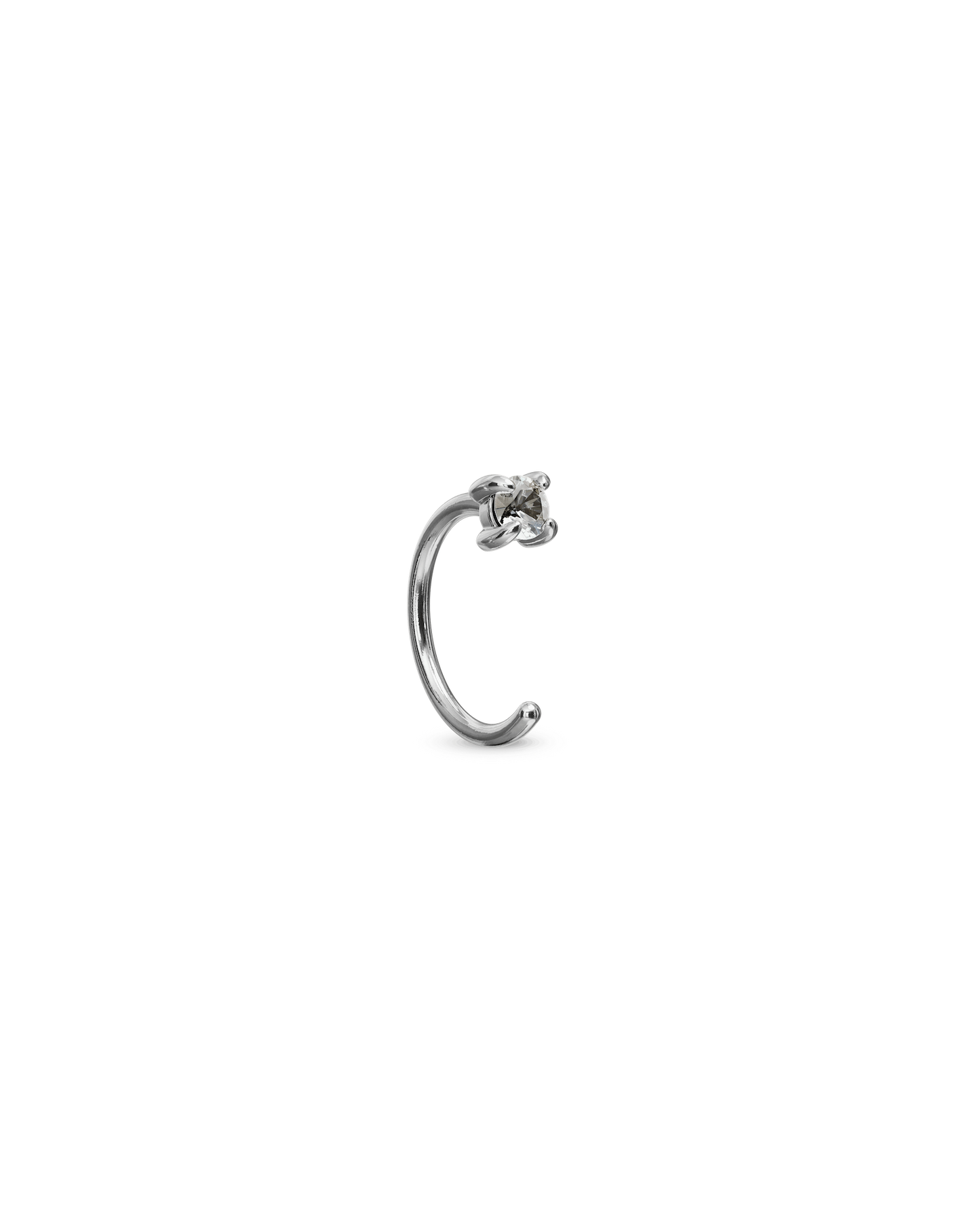 Odette open huggie earring - ambi Jewelry