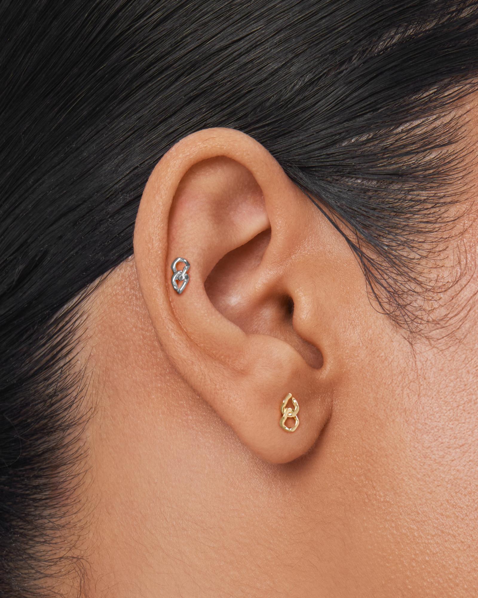 Lex flatback stud earring - ambi Jewelry