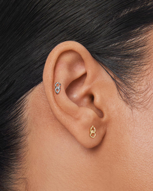 Lex flatback stud earring - ambi Jewelry
