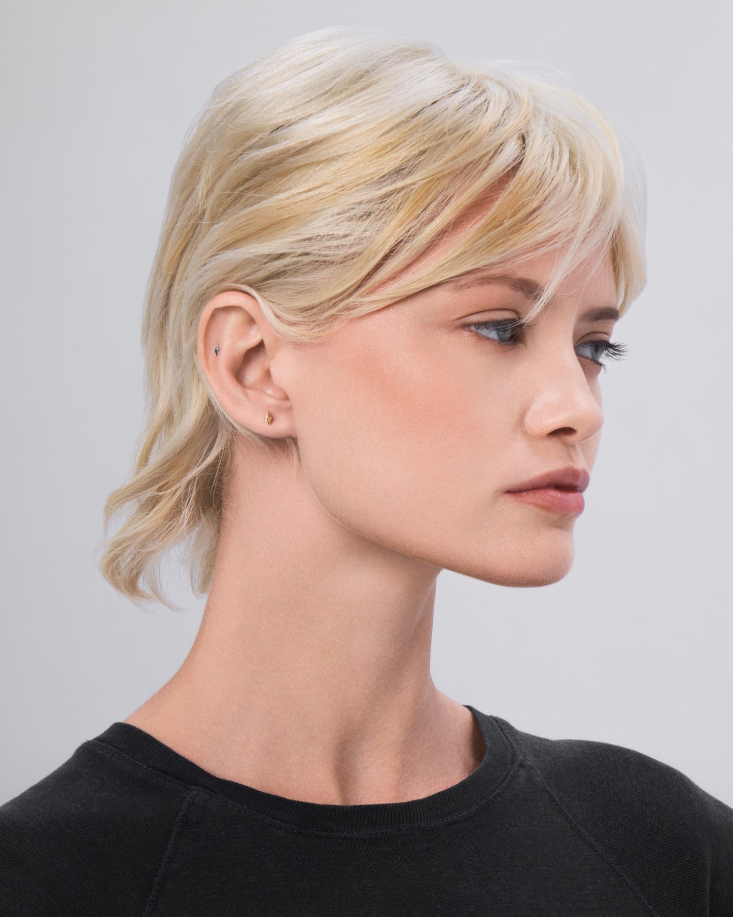 Tia flatback stud earring - ambi Jewelry