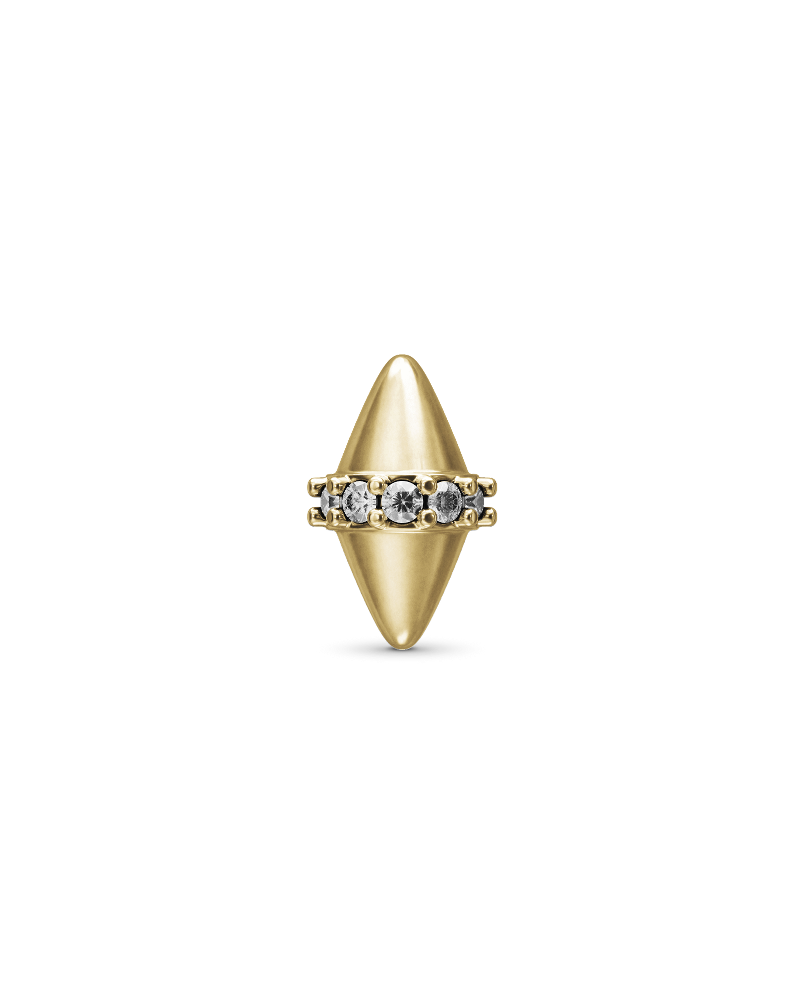Veronica flatback stud earring - ambi Jewelry