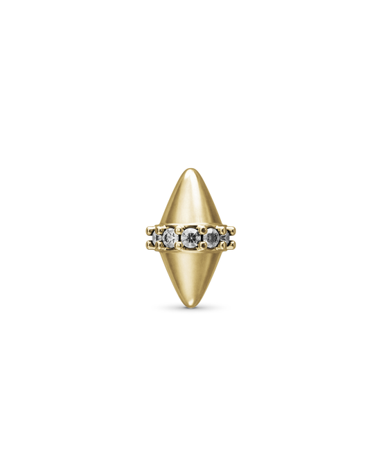 Veronica flatback stud earring - ambi Jewelry