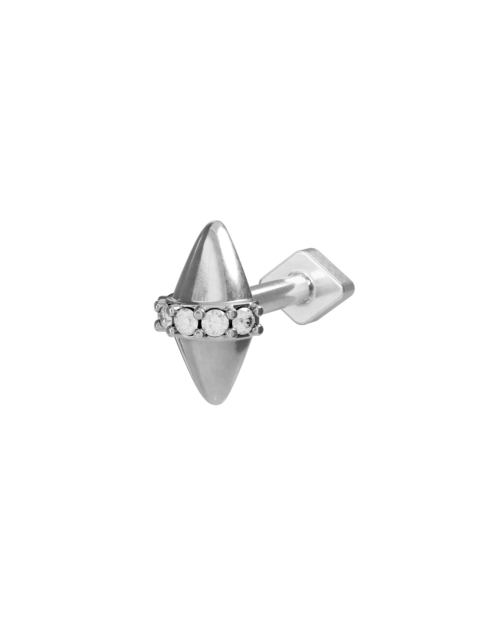 Veronica flatback stud earring - ambi Jewelry