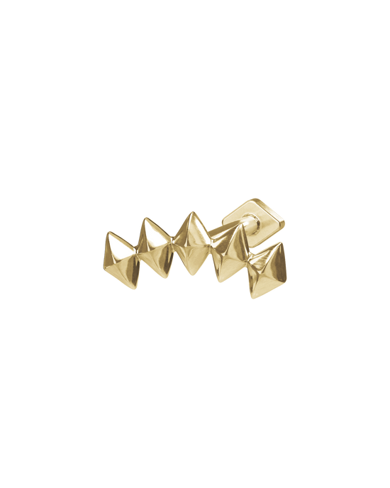 Tulle flatback stud earring - ambi Jewelry