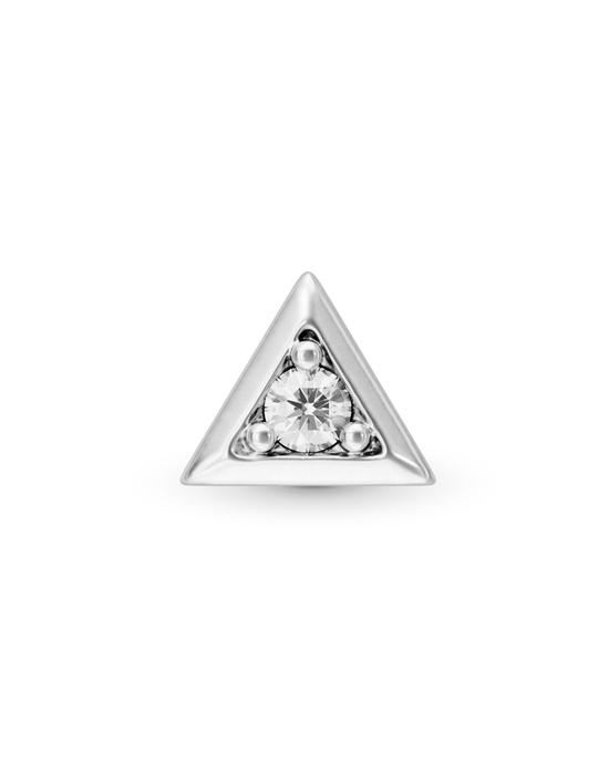 Prisma flatback stud earring - ambi Jewelry