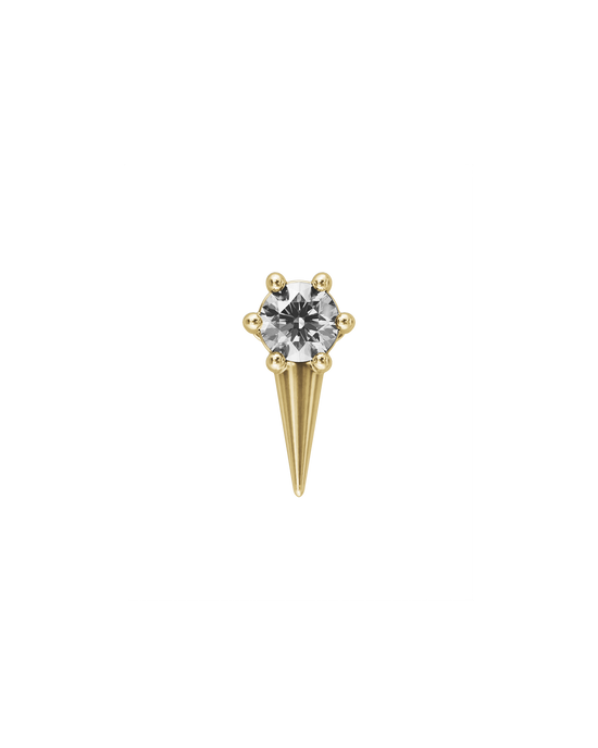 Comet flatback stud earring - ambi Jewelry