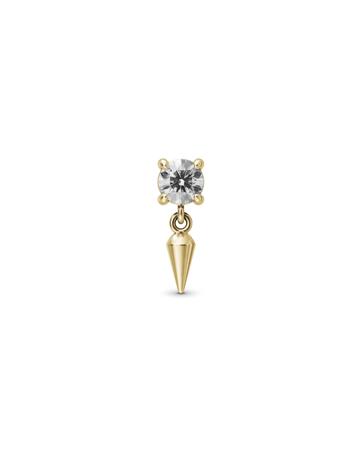 Muse flatback stud earring - ambi Jewelry