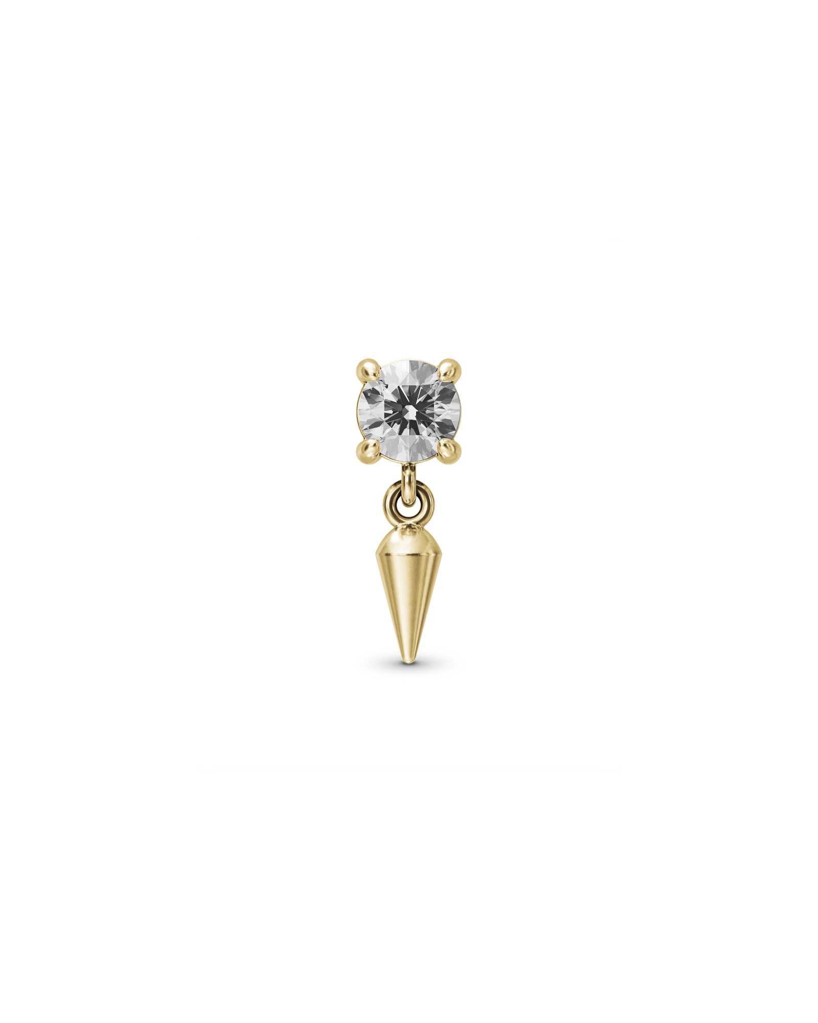 Muse flatback stud earring - ambi Jewelry