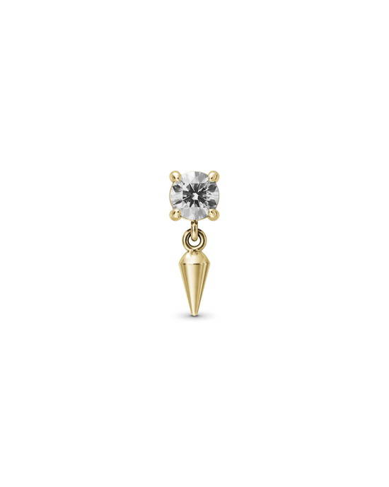 Muse flatback stud earring - ambi Jewelry