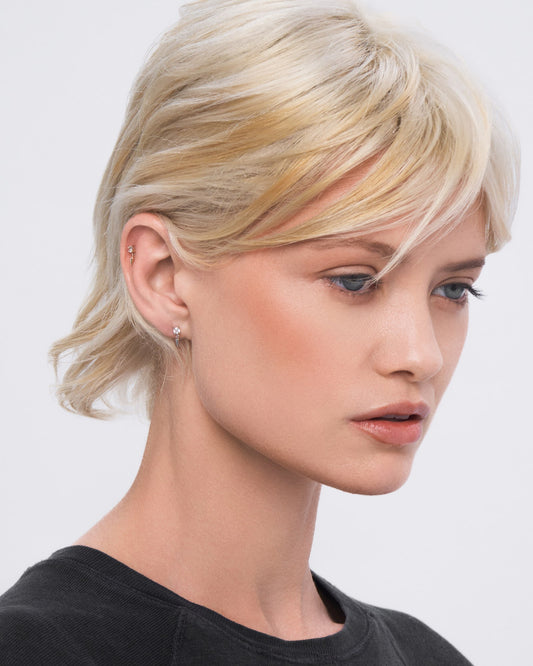 Muse flatback stud earring - ambi Jewelry