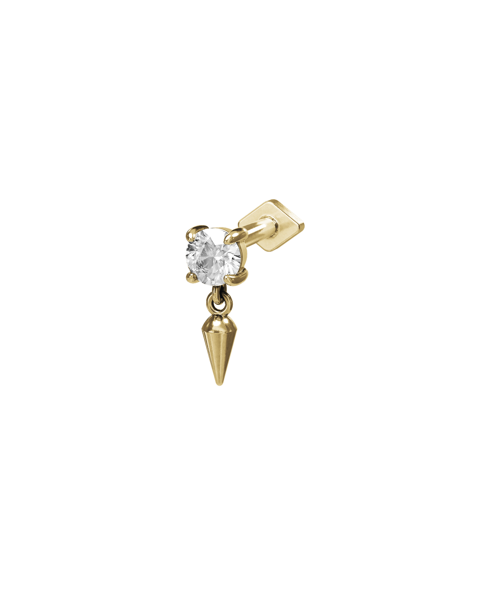Muse flatback stud earring - ambi Jewelry