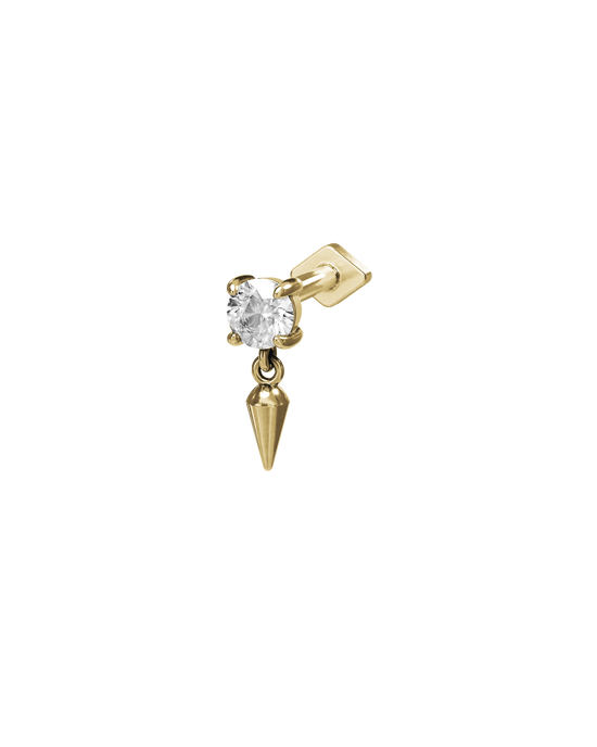 Muse flatback stud earring - ambi Jewelry