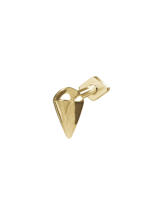 Moondrop flatback stud earring - ambi Jewelry
